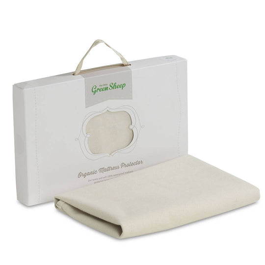 The Little Green Sheep - Organic Mattress Protector - Moses Basket 30x70cm-Mattress Protectors- | Natural Baby Shower