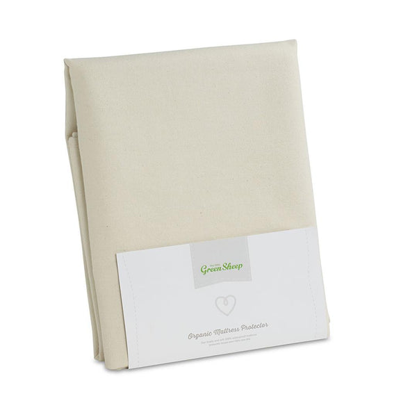 The Little Green Sheep Organic Mattress Protector Single 90x190cm