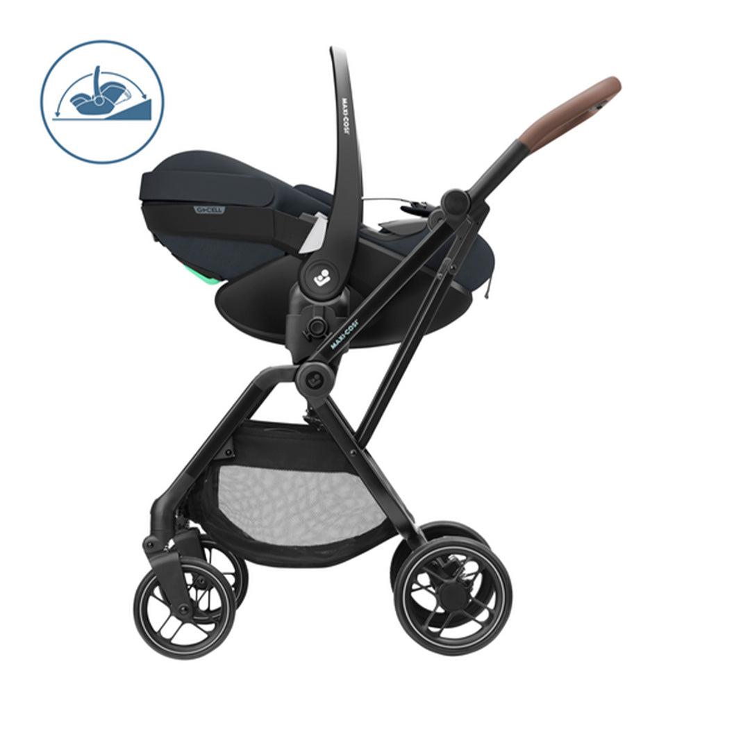 Maxi-Cosi Pebble 360 Pro Car Seat - Essential Graphite-Car Seats-Essential Graphite-No Base | Natural Baby Shower