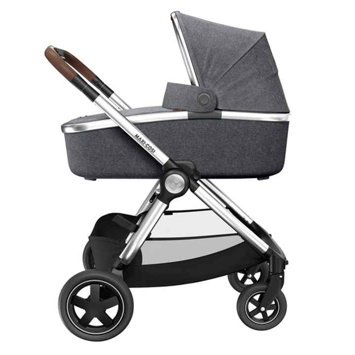 Maxi-Cosi Adorra Luxe Pebble 360 + Base Travel System - Twillic Grey-Travel Systems- | Natural Baby Shower