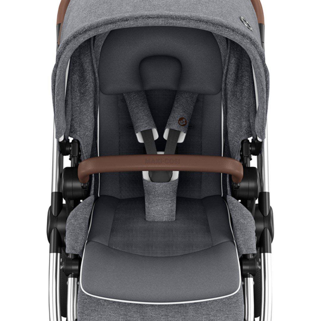 Maxi-Cosi Adorra Luxe Pebble 360 + Base Travel System - Twillic Grey-Travel Systems- | Natural Baby Shower