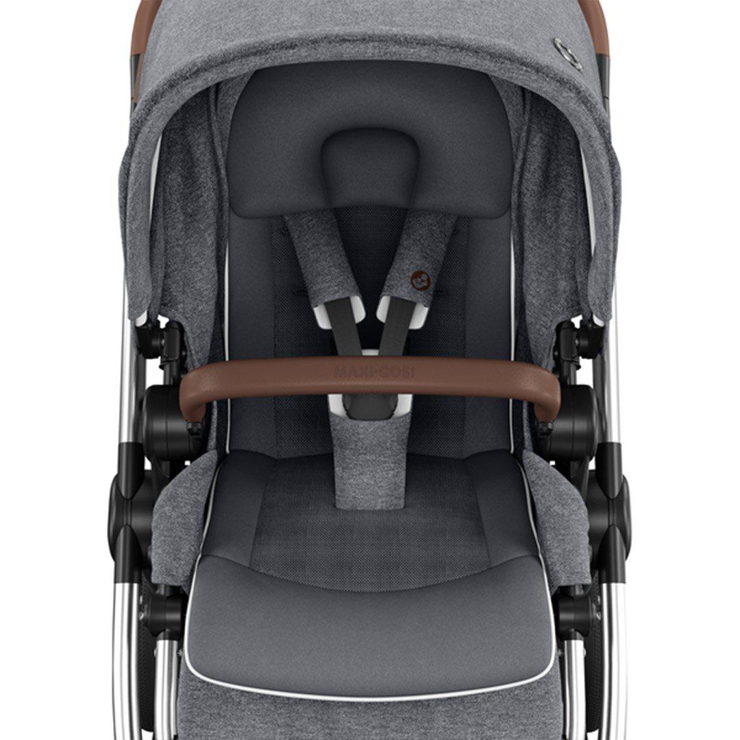 Maxi-Cosi Adorra Luxe Pebble 360 Travel System - Twillic Grey-Travel Systems- | Natural Baby Shower