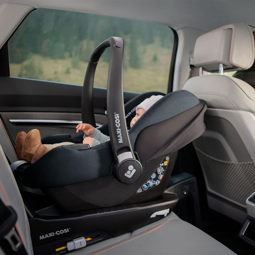 Maxi-Cosi CabrioFix i-Size Car Seat + Base - Essential Graphite-Car Seat Bundles- | Natural Baby Shower