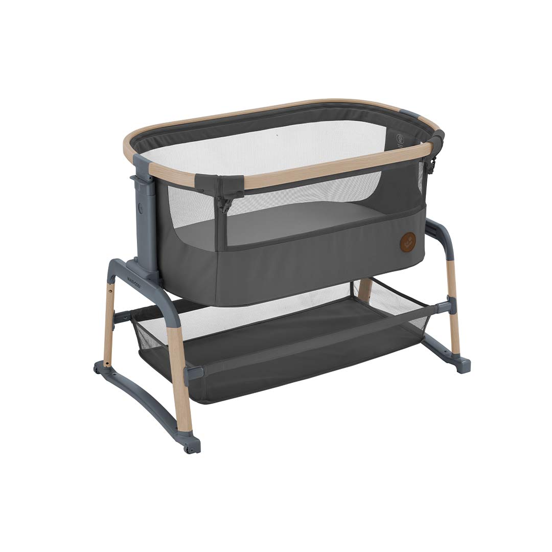 Maxi-Cosi Iora Air Beyond Co-Sleeper Crib - Beyond Graphite-Bedside Cribs- | Natural Baby Shower
