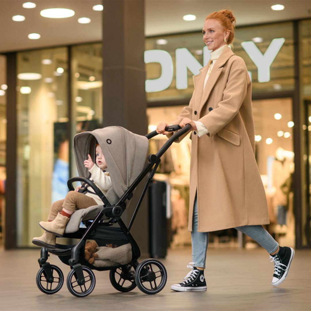 Maxi Cosi Leona² Luxe + Pebble Pro Travel System - Twilic Truffle-Travel Systems-With Carrycot No Base- | Natural Baby Shower