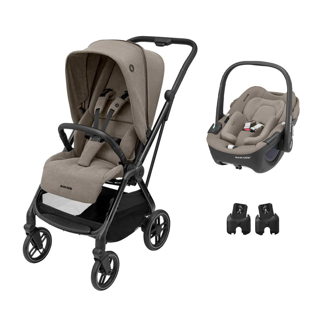 Maxi Cosi Leona² Luxe + Pebble Pro Travel System - Twilic Truffle-Travel Systems-Without Carrycot No Base- | Natural Baby Shower