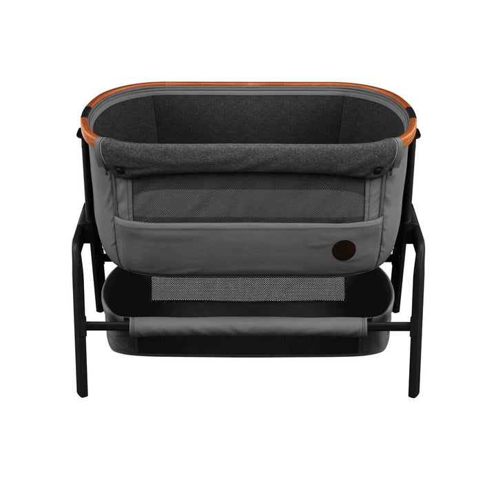 Maxi-Cosi Iora Co-Sleeper + Cassia Swing Bundle - Essential Graphite-Bedside Cribs- | Natural Baby Shower