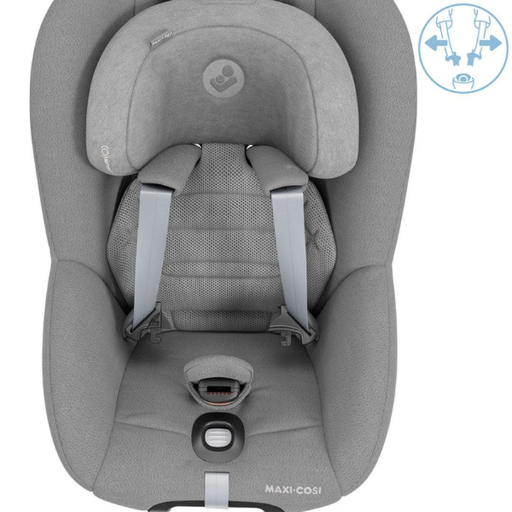 Maxi-Cosi Pearl 360 Pro Car Seat - Authentic Grey-Car Seats-Authentic Grey-No Base | Natural Baby Shower
