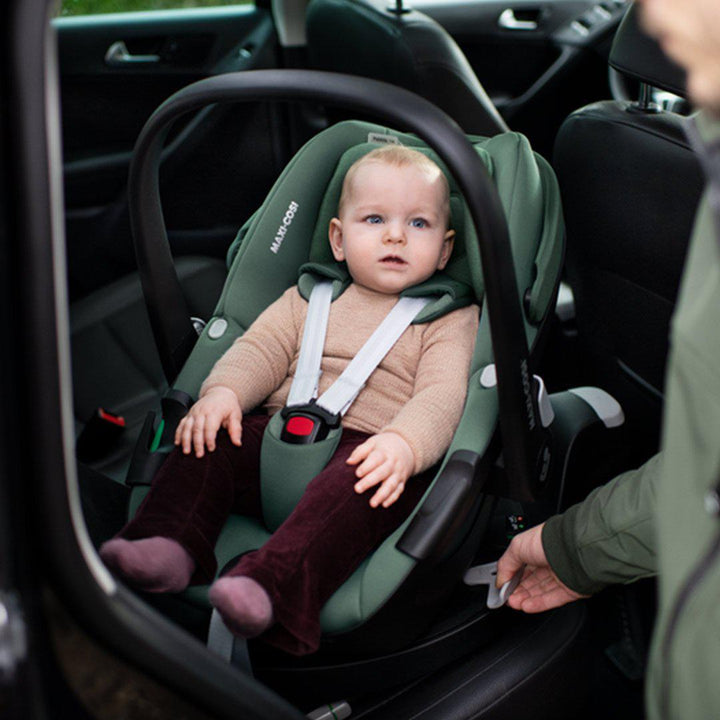 Maxi-Cosi Pebble 360 i-Size Car Seat - Essential Green-Car Seats- | Natural Baby Shower