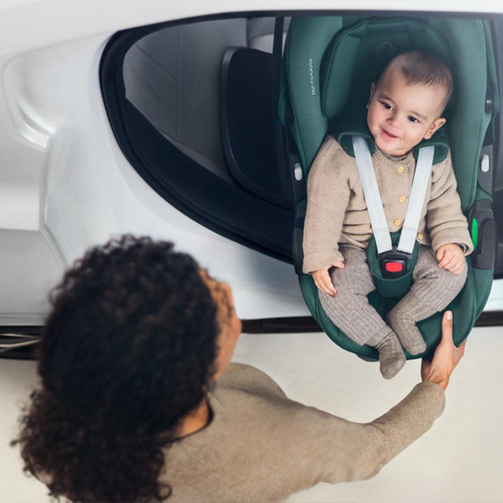 Maxi-Cosi Pebble 360 Pro Car Seat - Essential Green-Car Seats-Essential Green-No Base | Natural Baby Shower