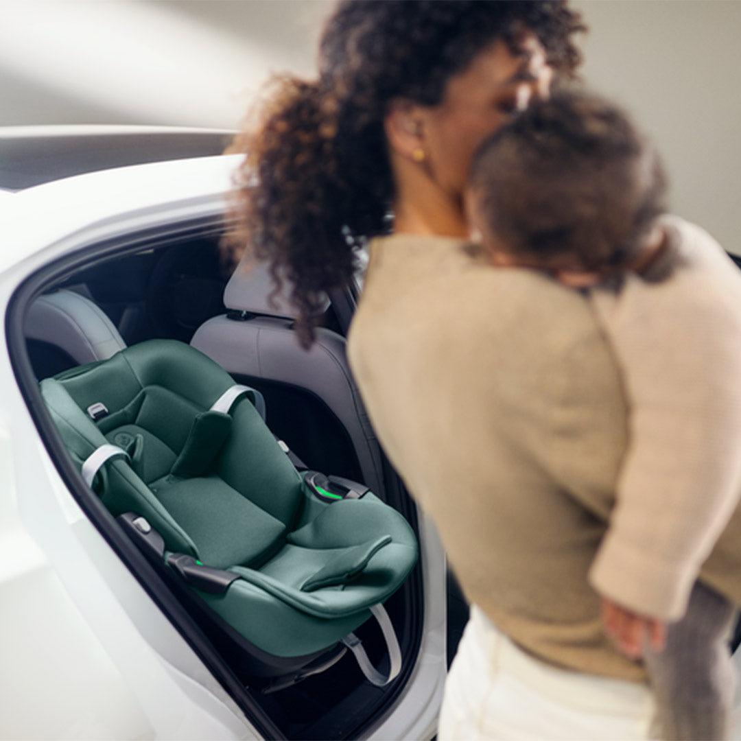 Maxi-Cosi Pearl 360 Pro Car Seat - Authentic Cognac-Car Seats-Authentic Cognan-No Base | Natural Baby Shower