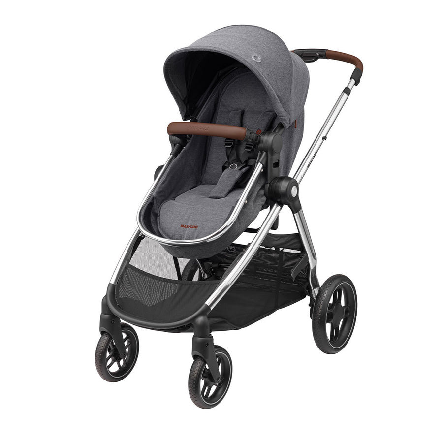 Maxi-Cosi Zelia Luxe 2-in-1 Pushchair - Twillic Grey-Strollers- | Natural Baby Shower