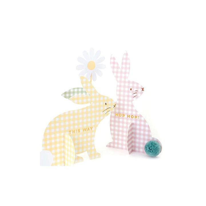 Meri Meri Gingham Bunnies Egg Hunt Kit-Outdoor Play- | Natural Baby Shower