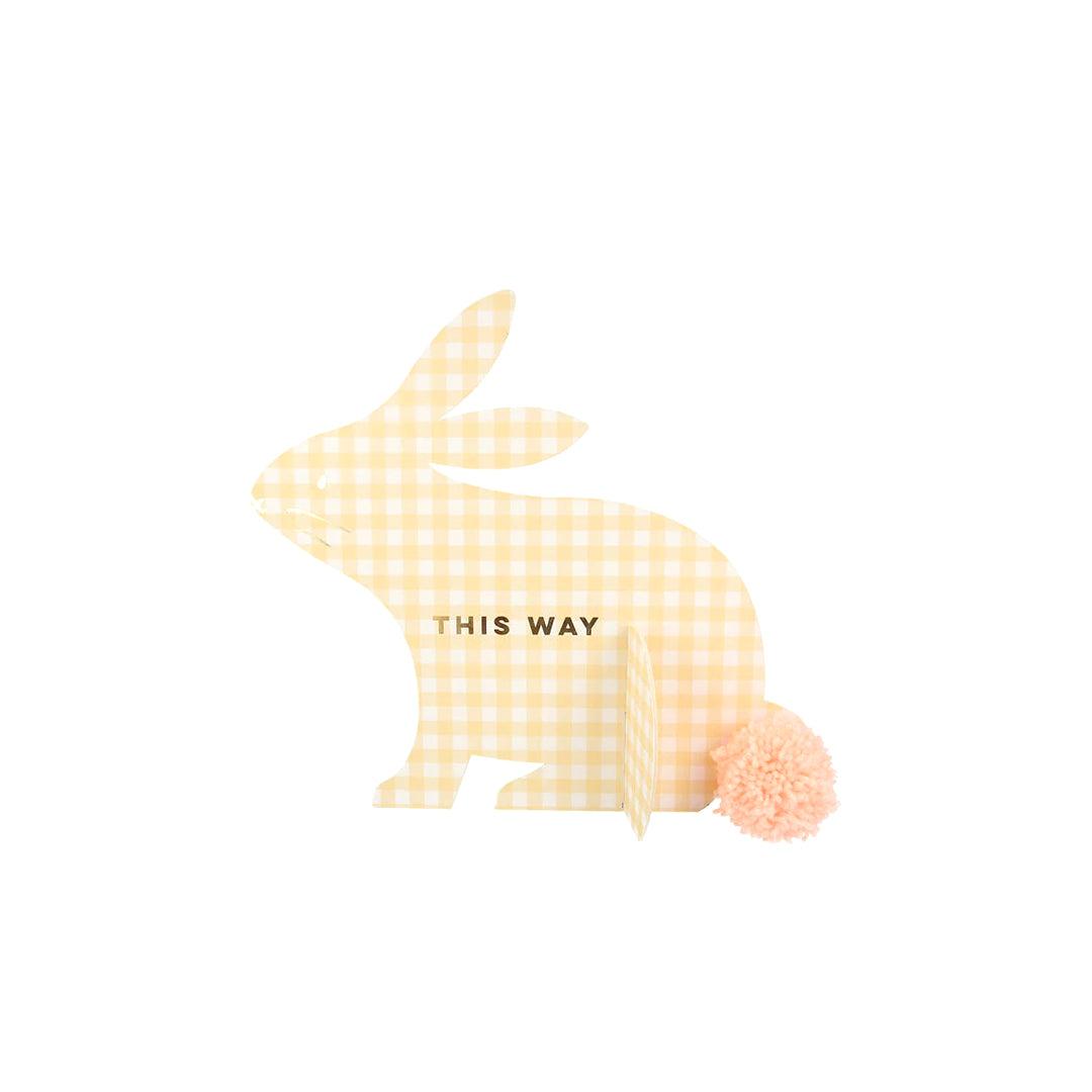 Meri Meri Gingham Bunnies Egg Hunt Kit-Outdoor Play- | Natural Baby Shower
