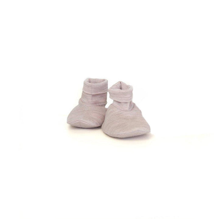 Merino Kids Cocooi Beanie + Bootie Set - Misty Rose-Clothing Sets-Misty Rose-0-3m | Natural Baby Shower