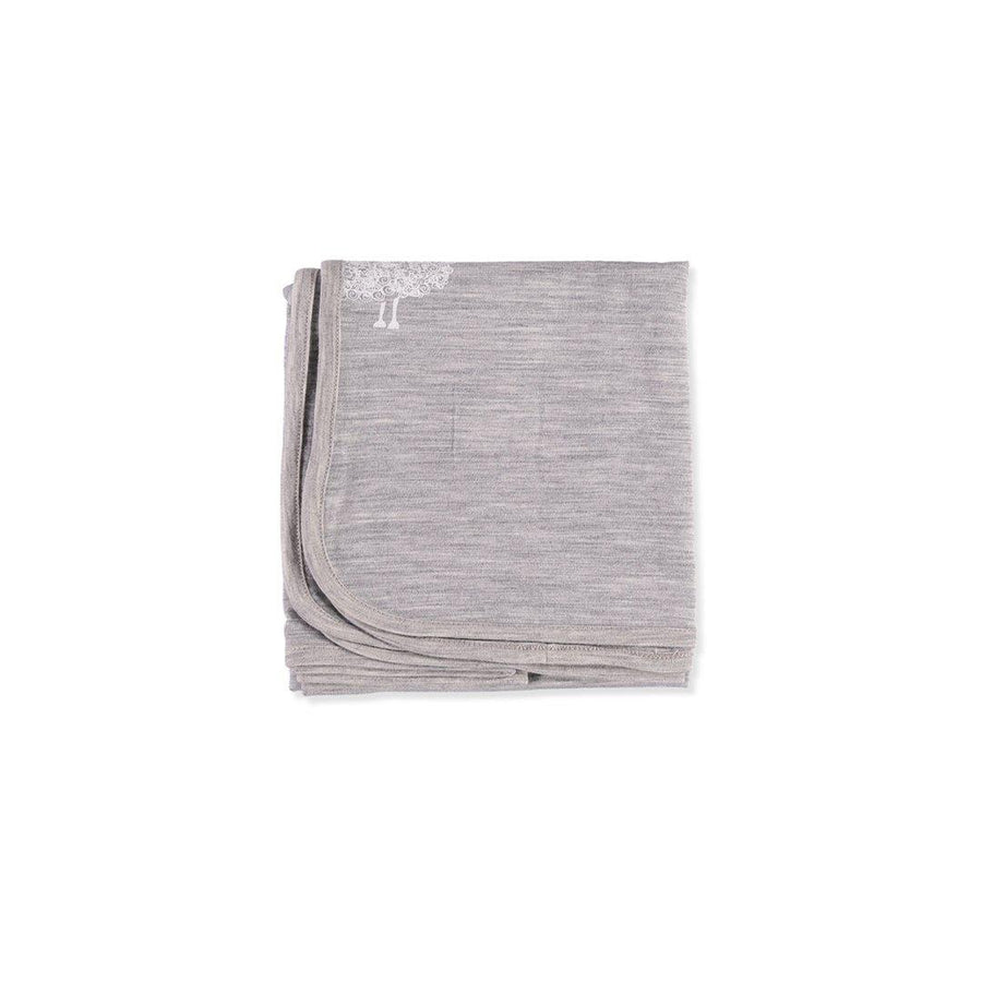 Merino Kids Blanket - Light Grey-Blankets-Light Grey- | Natural Baby Shower
