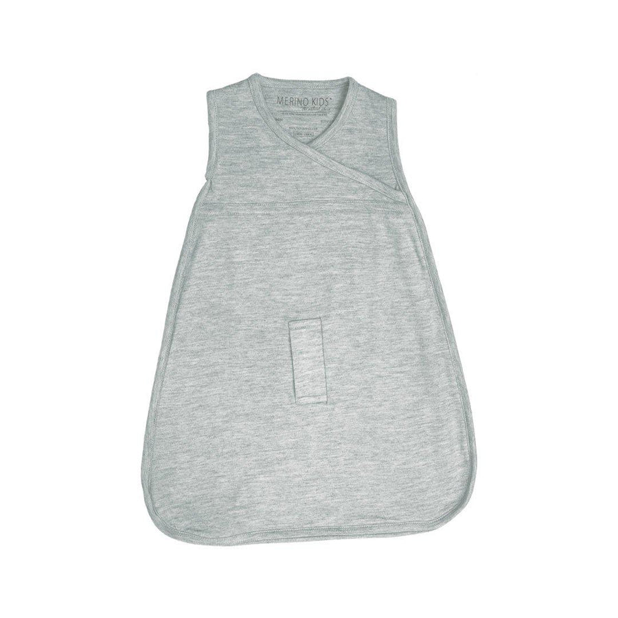 Merino Kids Cocooi Sleeping Bag - Light Grey-Sleeping Bags-Light Grey-0-3m | Natural Baby Shower
