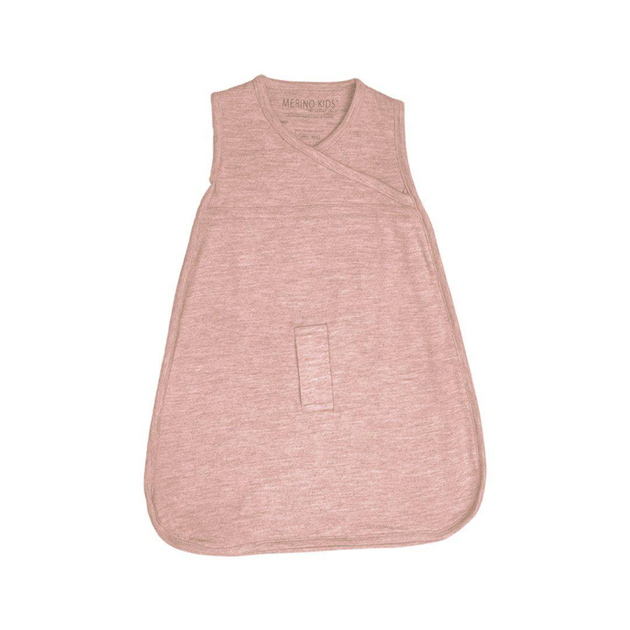 Merino Kids Cocooi Sleeping Bag - Misty Rose-Sleeping Bags-Misty Rose-0-3m | Natural Baby Shower