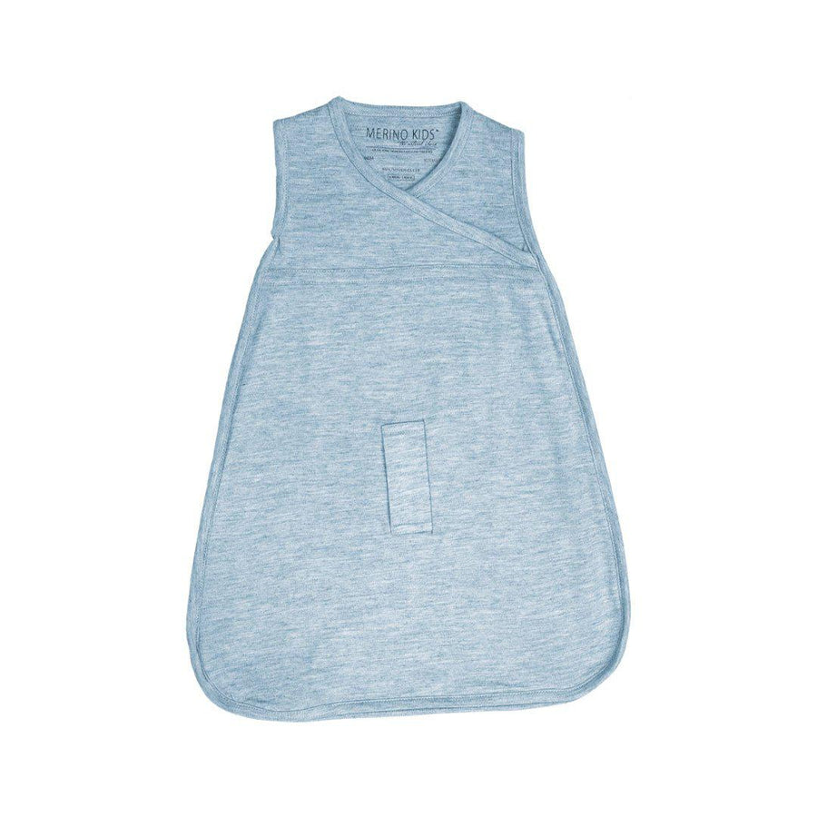 Merino Kids Cocooi Sleeping Bag - Sky Blue-Sleeping Bags-Sky Blue-0-3m | Natural Baby Shower