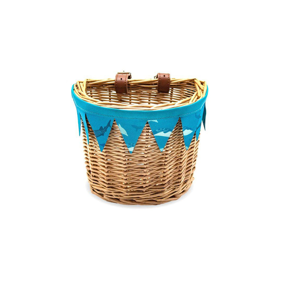 Micro Scooters Micro ECO Wicker Basket - Sealife-Bike + Scooter Accessories- | Natural Baby Shower