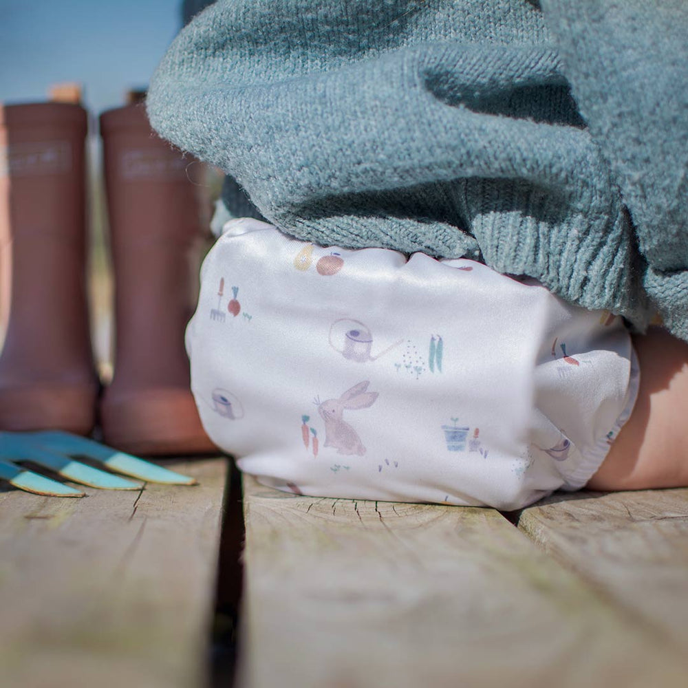 Modern Cloth Nappies Pearl Pocket Nappy - On The Allotment-Nappies- | Natural Baby Shower