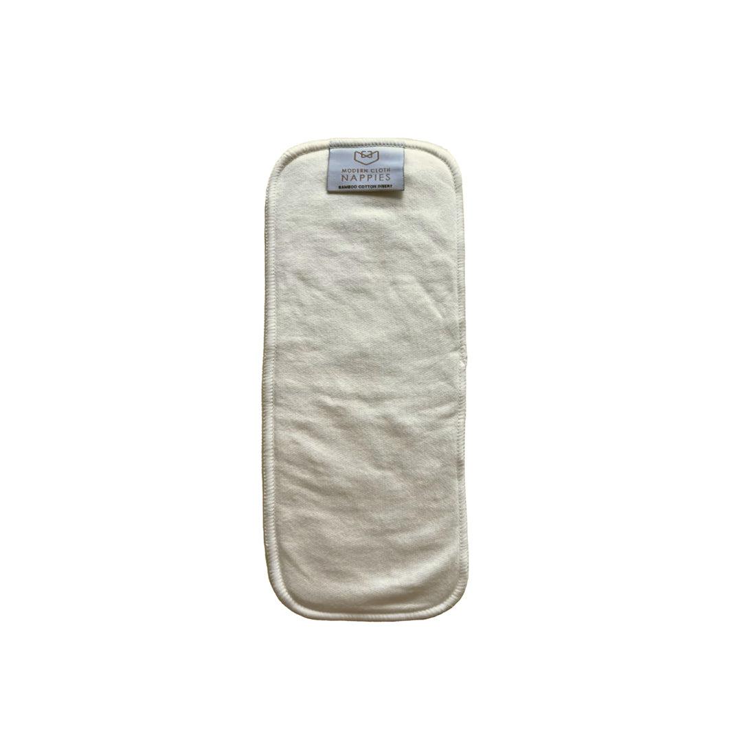 Modern Cloth Nappies Reusable Bamboo Cotton Nappy Insert - Natural-Nappy Pads- | Natural Baby Shower