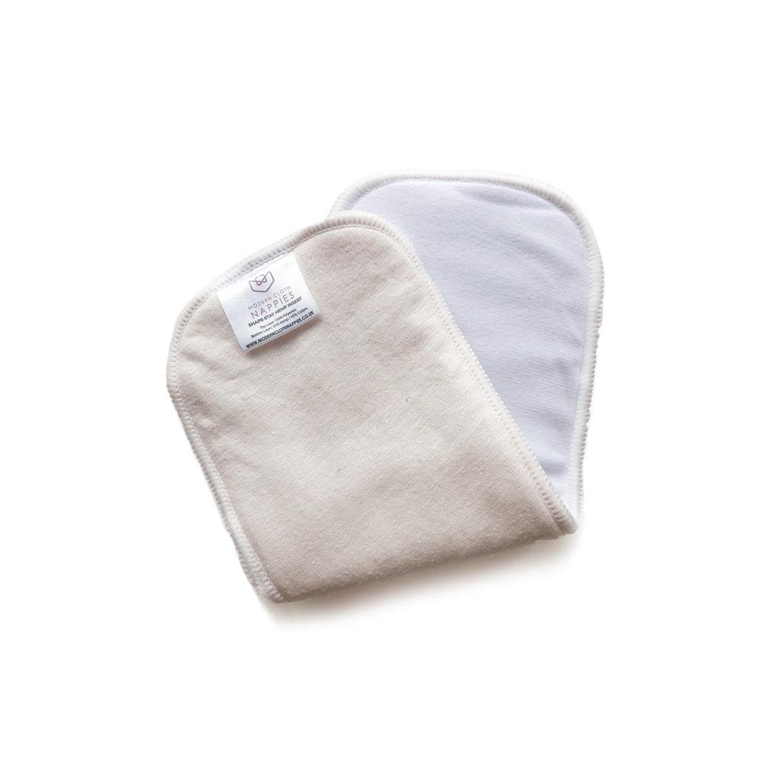 Modern Cloth Nappies "Shape Stay" Reusable Hemp Nappy Insert - Natural-Nappy Pads- | Natural Baby Shower