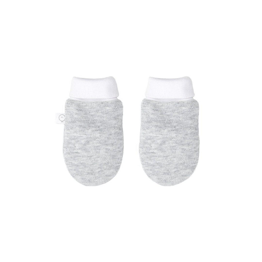 MORI Baby Mittens - Grey-Gloves + Mittens-Grey- | Natural Baby Shower