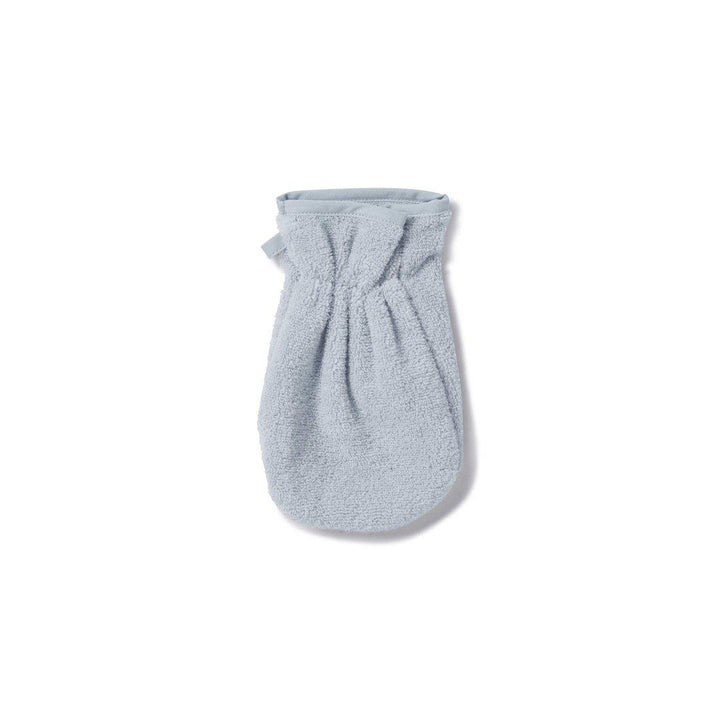 MORI Bath-Time Towel Mitt - Blue-Bath Mitts-Blue- | Natural Baby Shower