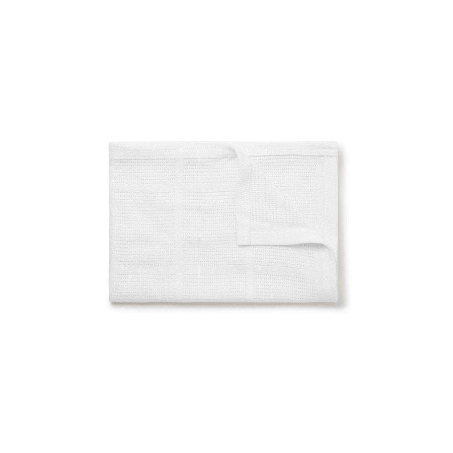 MORI Cellular Blanket - White-Blankets-White- | Natural Baby Shower
