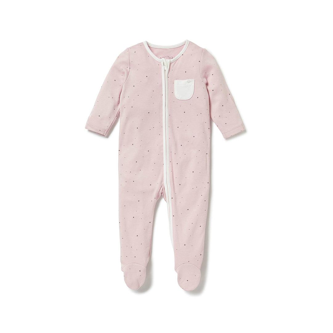MORI Clever Zip Sleepsuit - Stardust-Sleepsuits-Stardust-NB | Natural Baby Shower
