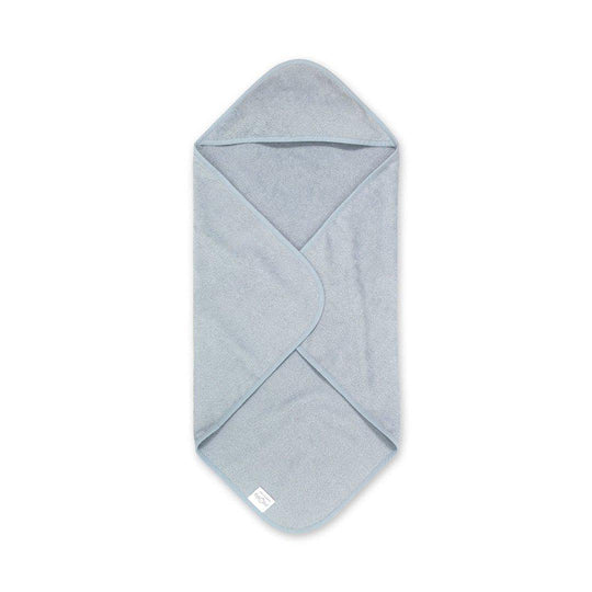 MORI Hooded Baby Bath Towel - Blue-Bath Towels-Blue- | Natural Baby Shower