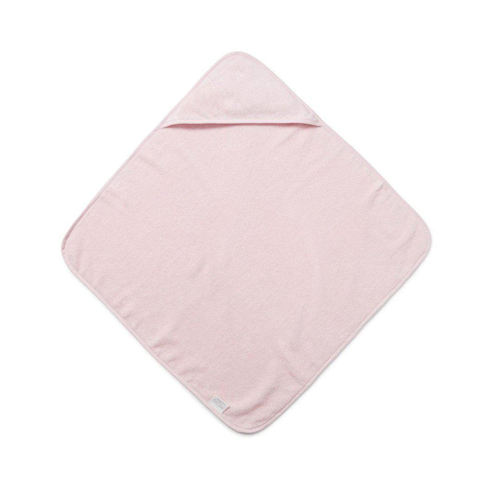 MORI Hooded Baby Bath Towel - Blush-Bath Towels-Blush- | Natural Baby Shower