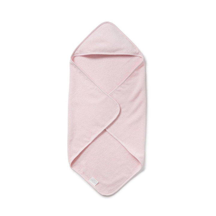 MORI Hooded Baby Bath Towel - Blush-Bath Towels-Blush- | Natural Baby Shower