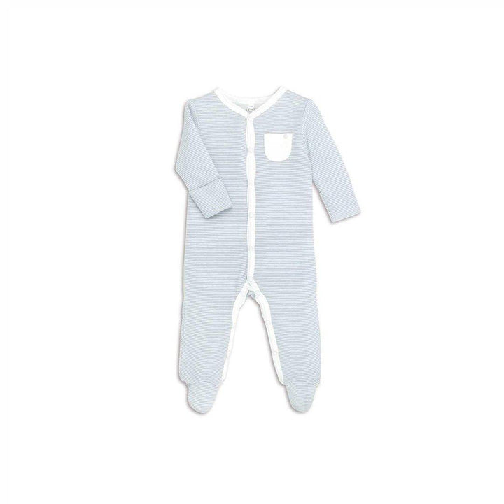 MORI Soak + Sleep Set - Blue-Clothing Sets-Blue-0-3m | Natural Baby Shower