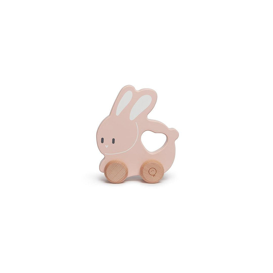 MORI Wooden Push-Along Toy - Bunny-Push-Alongs- | Natural Baby Shower