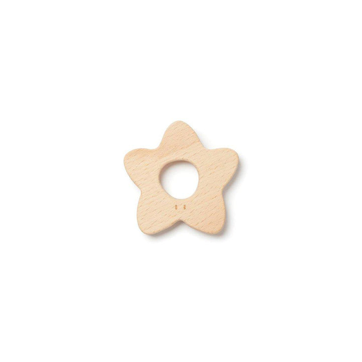 MORI Wooden Teether - Star-Teethers- | Natural Baby Shower