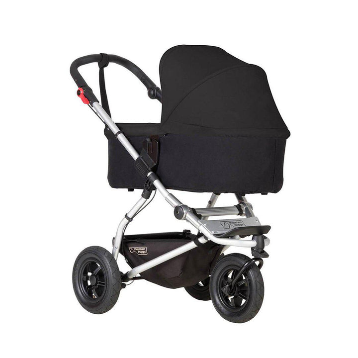 Mountain Buggy Swift + Mini Carrycot Plus - Black-Carrycots- | Natural Baby Shower