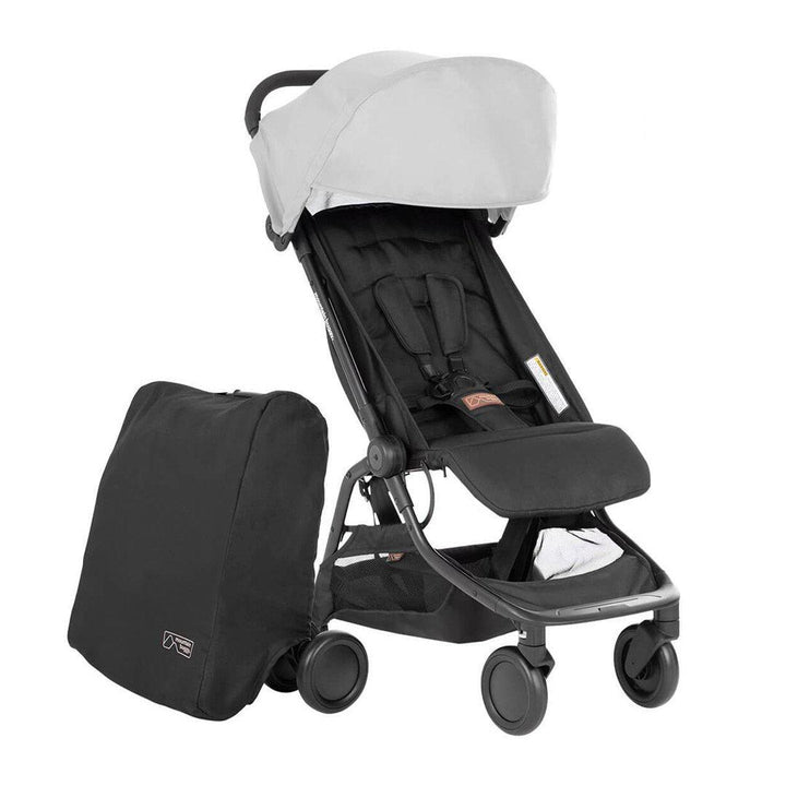 Mountain Buggy Nano Pushchair - Silver-Strollers- | Natural Baby Shower
