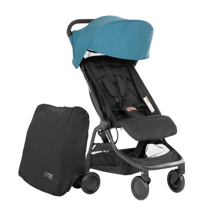 Mountain Buggy Nano Pushchair - Teal-Strollers- | Natural Baby Shower