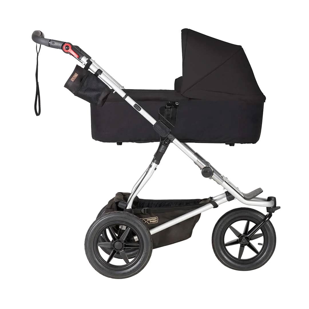 Mountain Buggy Urban Jungle Pushchair + Urban Jungle Carrycot Plus - Black-Strollers- | Natural Baby Shower