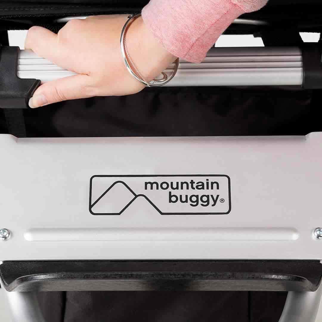 Mountain Buggy Urban Jungle Pushchair + Urban Jungle Carrycot Plus - Silver-Strollers- | Natural Baby Shower