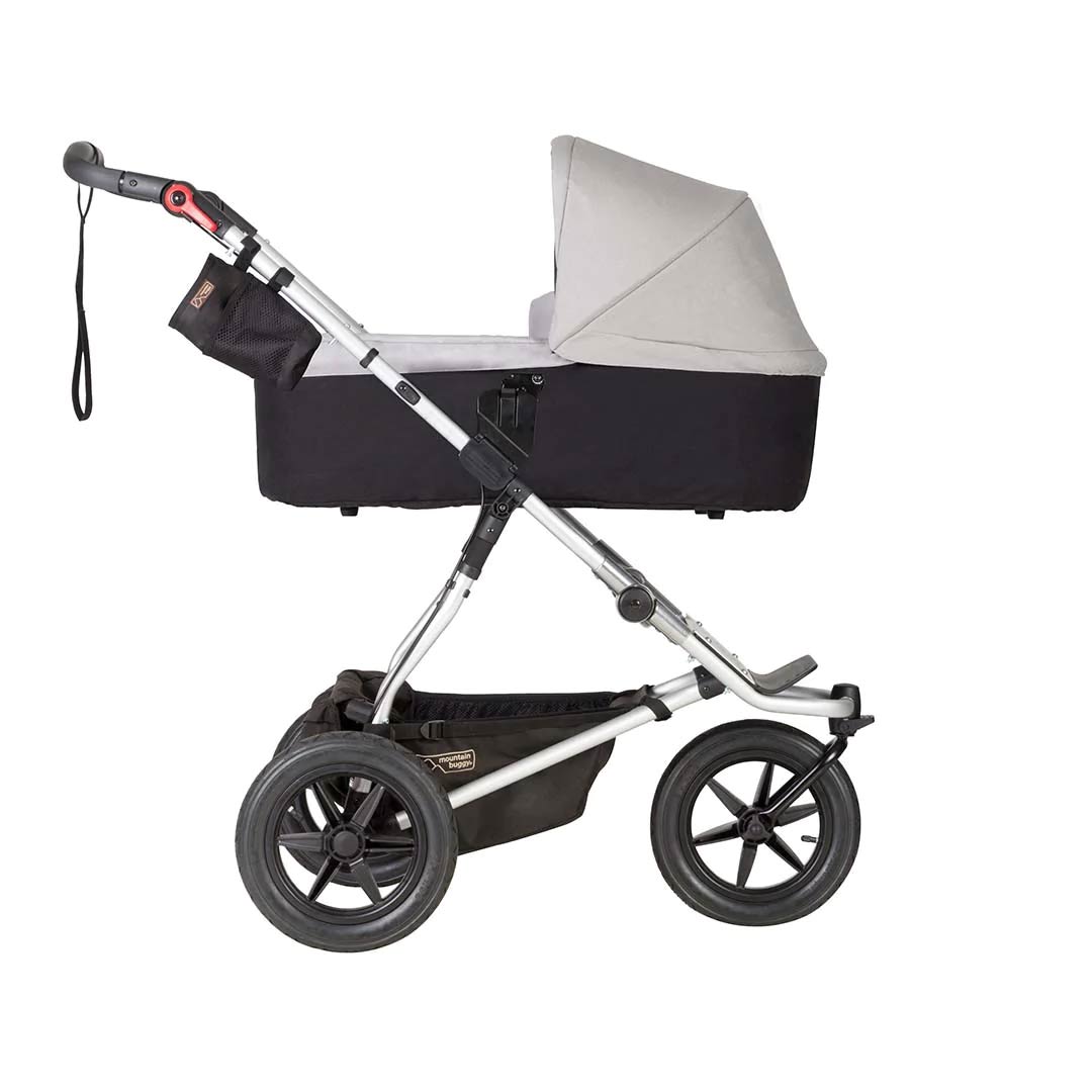 Mountain Buggy Urban Jungle Pushchair + Urban Jungle Carrycot Plus - Silver-Strollers- | Natural Baby Shower