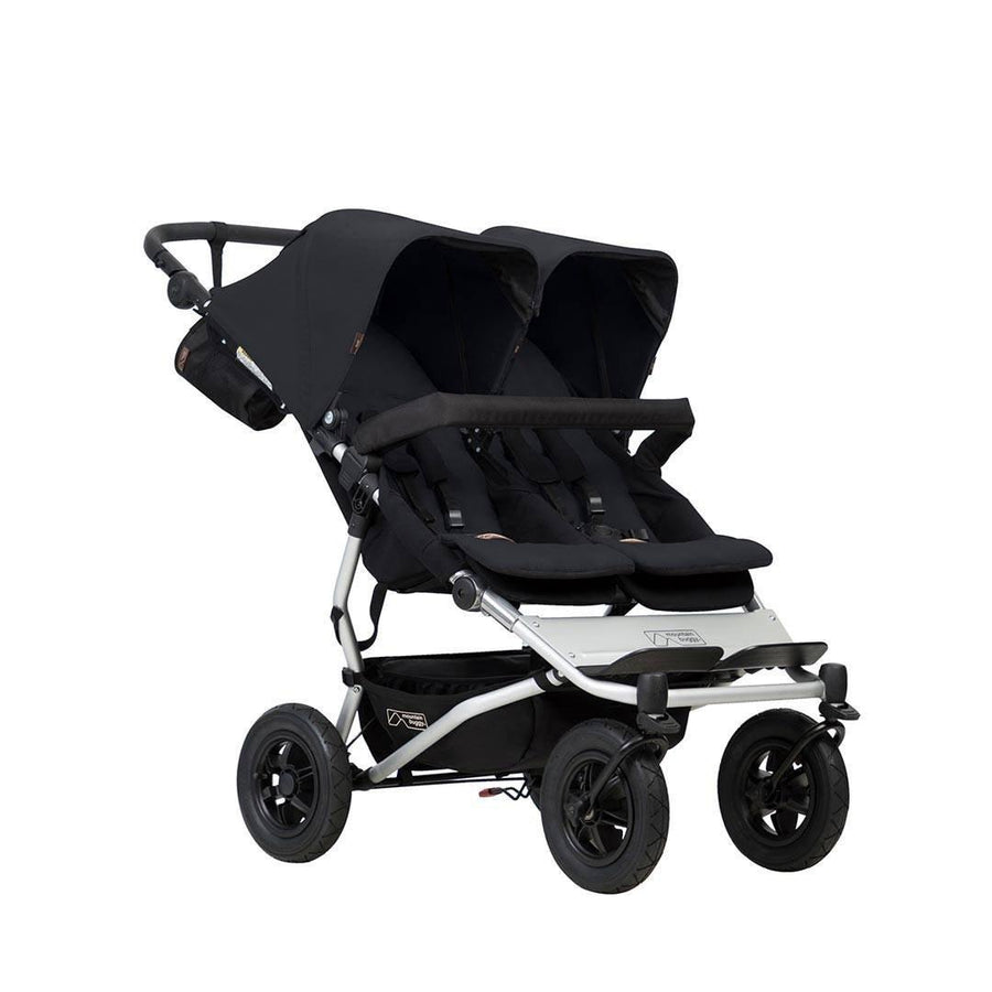 Mountain Buggy Duet V3 Pushchair - Black-Strollers- | Natural Baby Shower