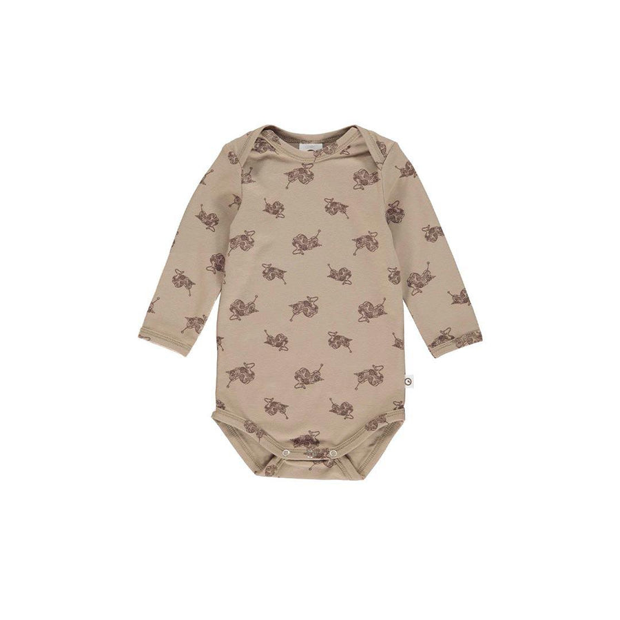 Musli Dachshund Long Sleeve Bodysuit - Seed-Bodysuits-Seed-56 | Natural Baby Shower