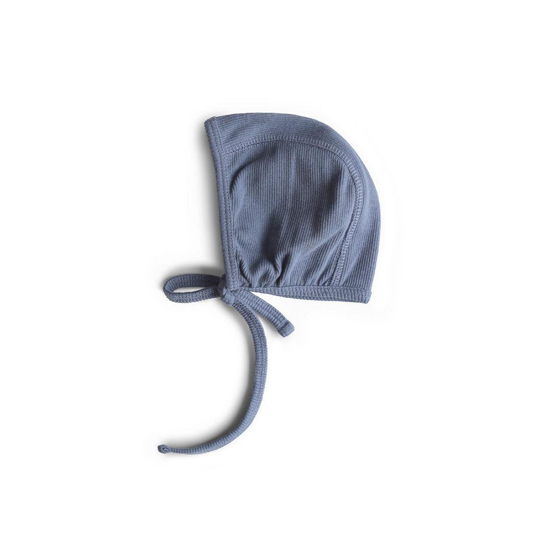 Mushie Ribbed Baby Bonnet - Tradewinds-Hats-Tradewinds-0-3m | Natural Baby Shower