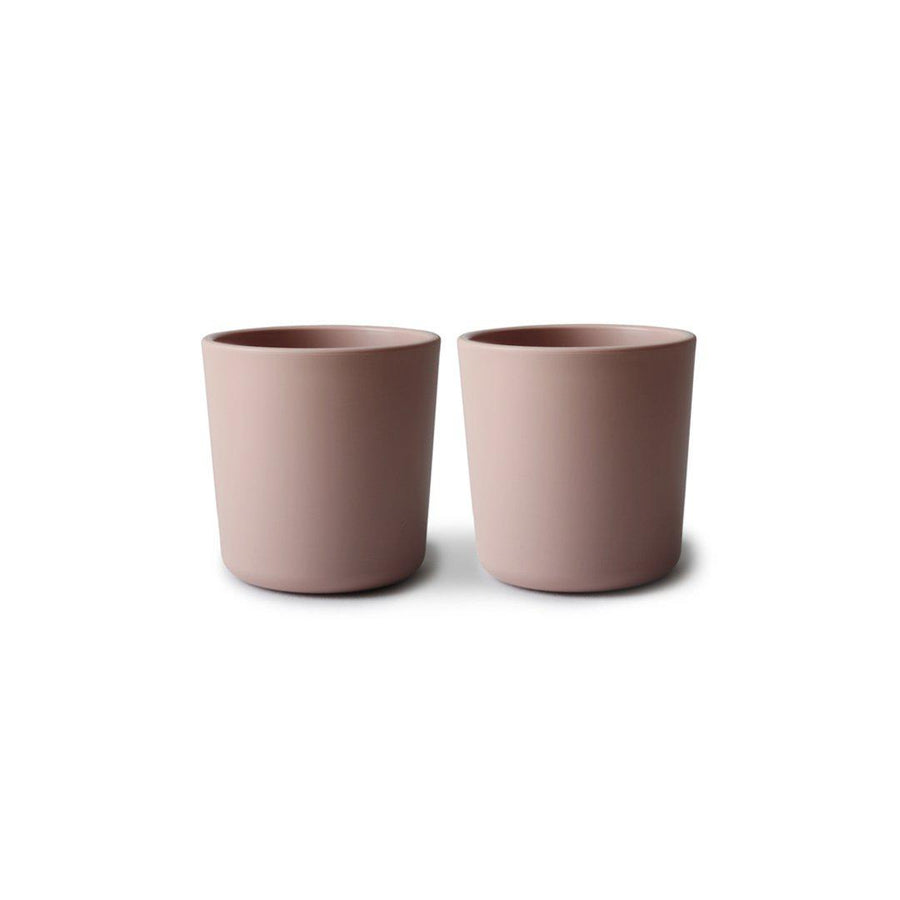 Mushie Dinnerware Cups - Blush - 2 Pack-Cups- | Natural Baby Shower