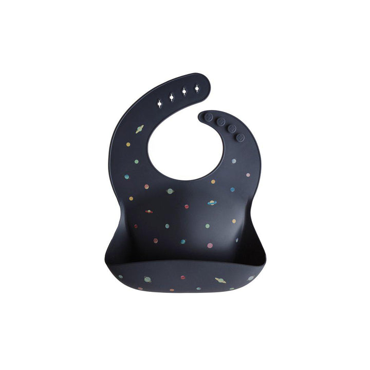 Mushie Silicone Baby Bib - Planets-Bibs- | Natural Baby Shower
