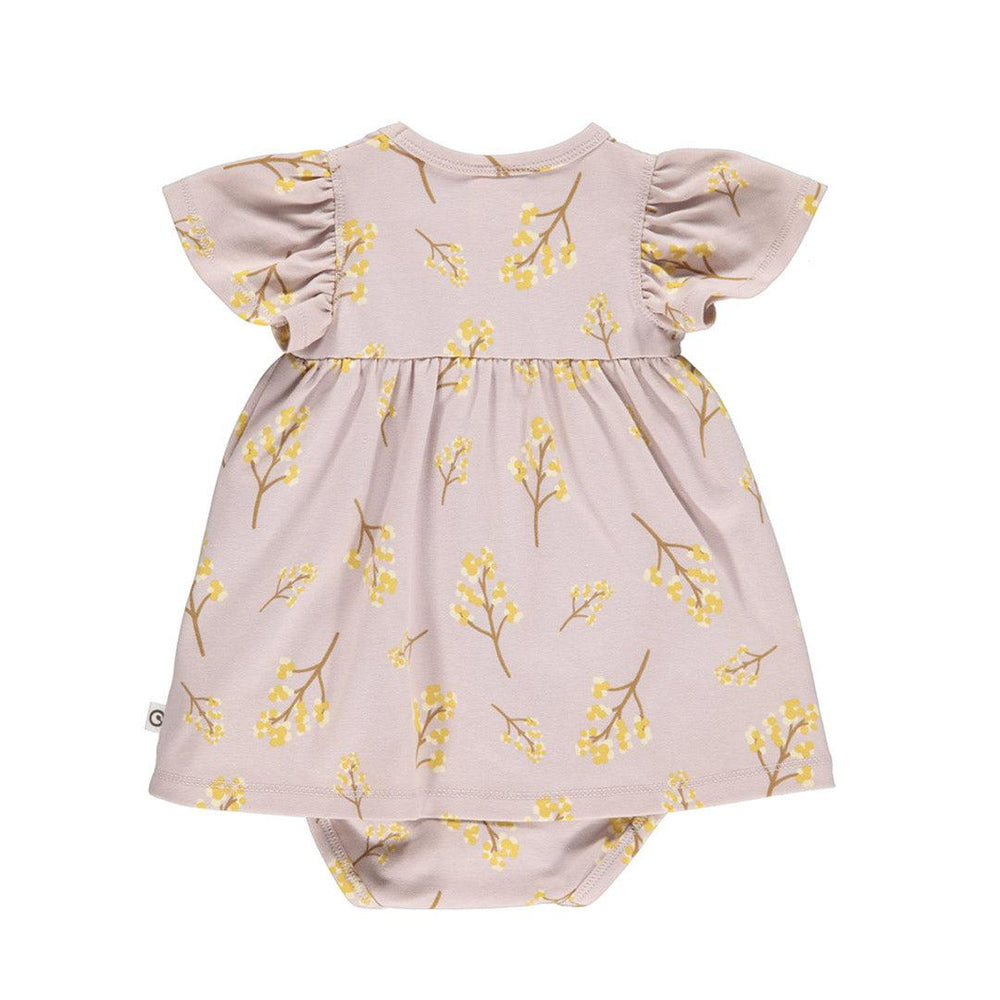 Musli Filipendula Short Sleeve Dress Bodysuit - Rose Moon-Bodysuits-Rose Moon-56 | Natural Baby Shower