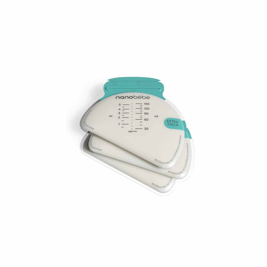 Nanobebe 50 Breastmilk Storage Bags-Breast Pump Accessories- | Natural Baby Shower